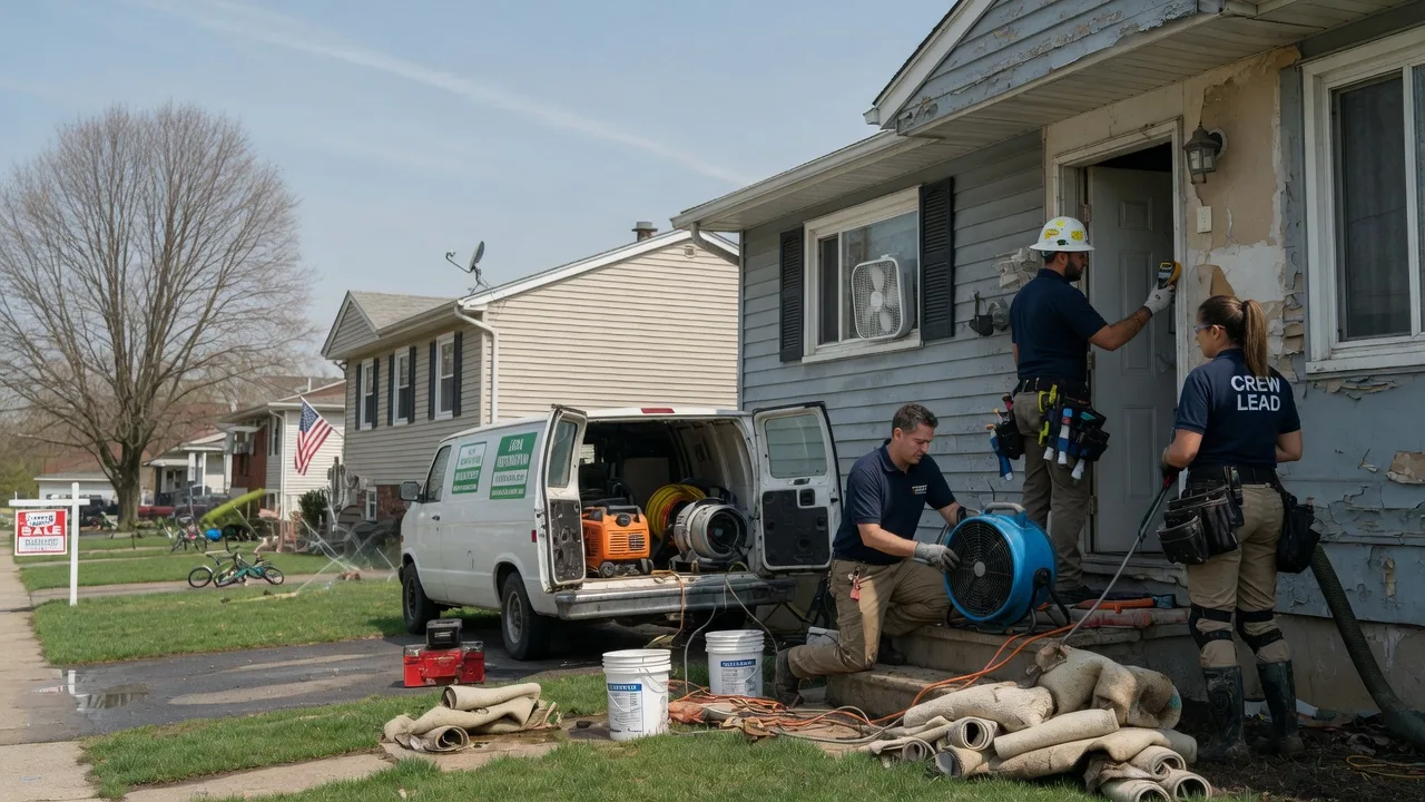 Flood Cleanup in Free Soil, MI near me